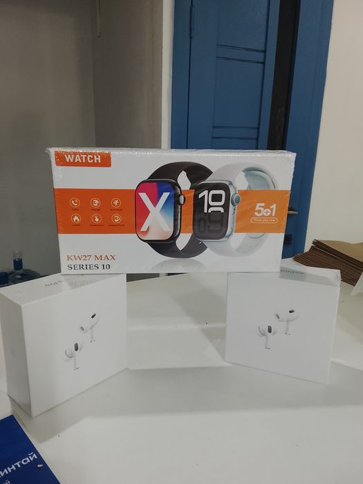 Наушник и сағат премиум 35000