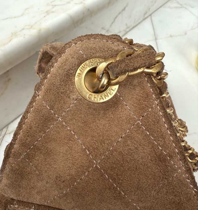 Дамска чанта Chanel 25 от телешка кожа промо цена