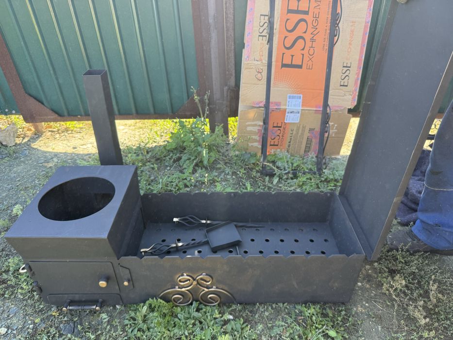 Мангал стационарный