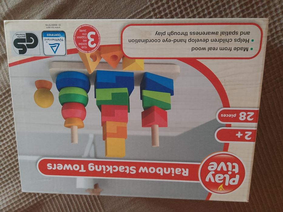 Пъзели, 2+ години, дърво