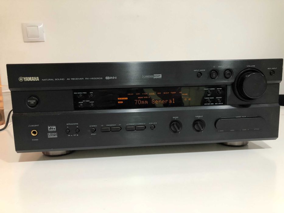 Yamaha RX-V630RDS, amplituner 7.1 cinema dsp, dolby digital, dts, pro