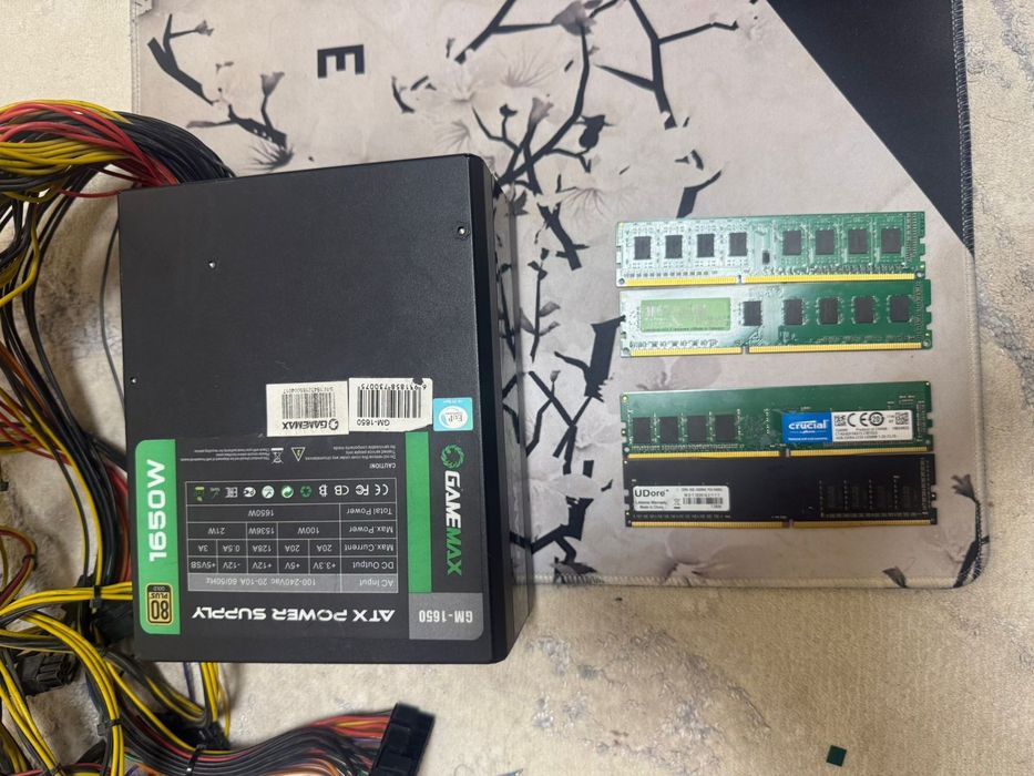 Озу ddr4 ddr 3 блокпитания 1650В