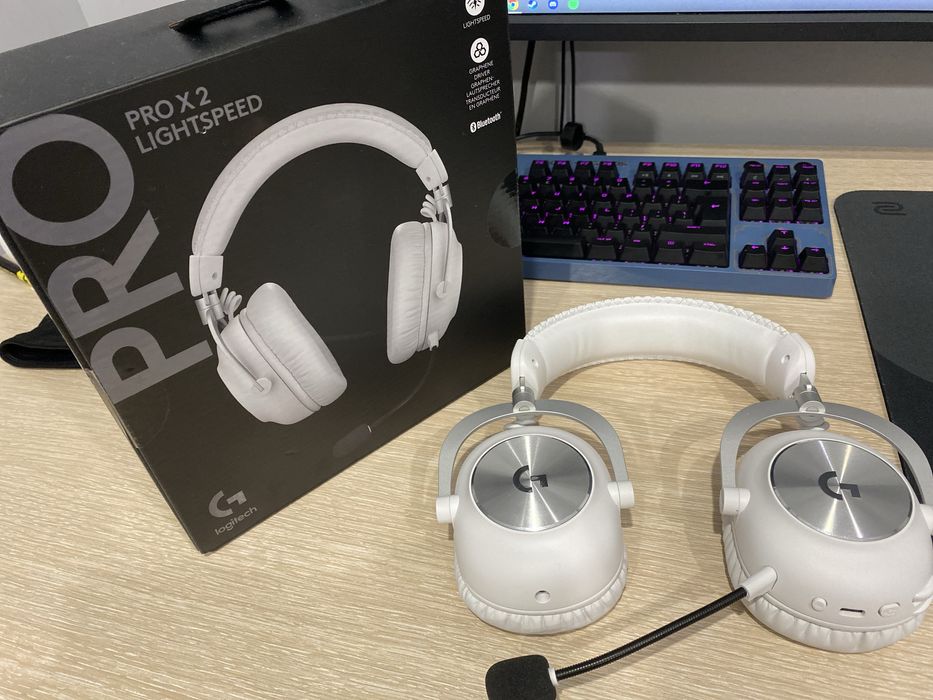 Logitech Pro X2 Lightspeed White