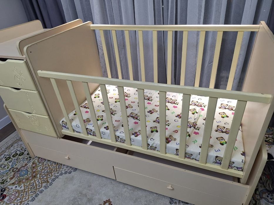 Детский кровать 3 в 1