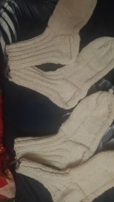 Продам вязаные носки и следки