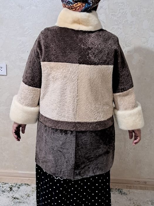 Двухстаронный шуба астраган