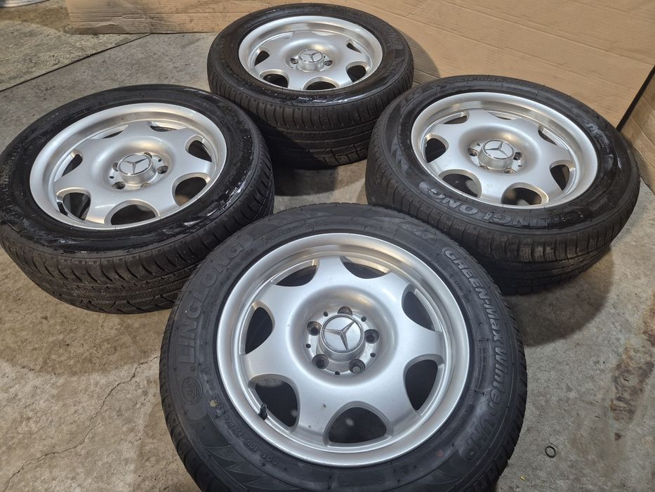 5х112/16 с гуми Мерцедес E C class 5x112/16 Mercedes