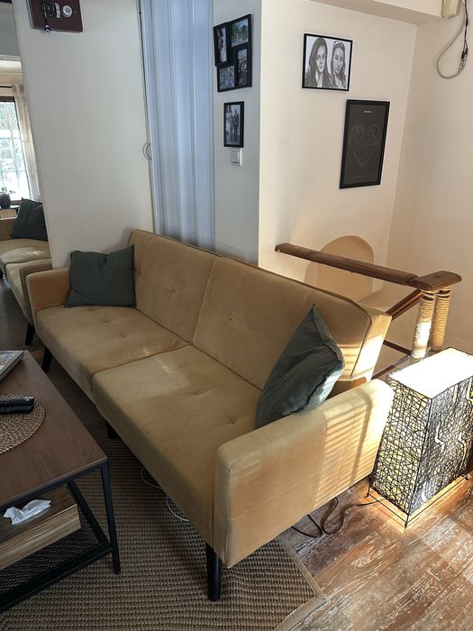 Диван - жълт/горчица