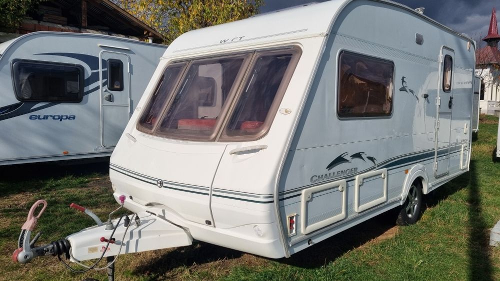 Rulota Swift Chellenger 460, 2004, Boiler gaz, Cabina dus in plastic