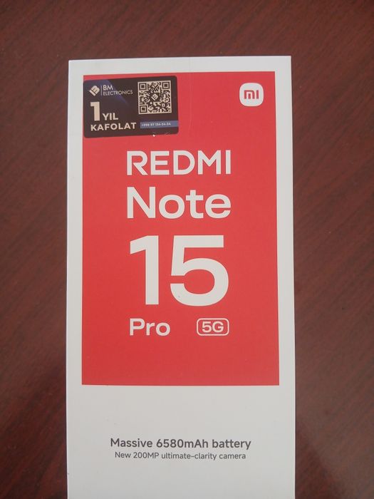 Redmi not 15 pro 5g