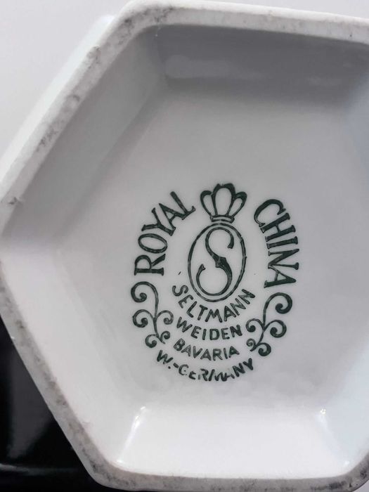 Set 2 piese vechi portelan w germania SELTMANN bibelouri bibelou