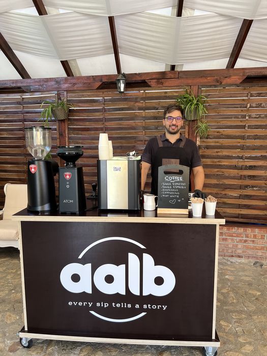 Bar Cafea eveniment / Nunta / Botez / Cafenea mobila / Coffee cart