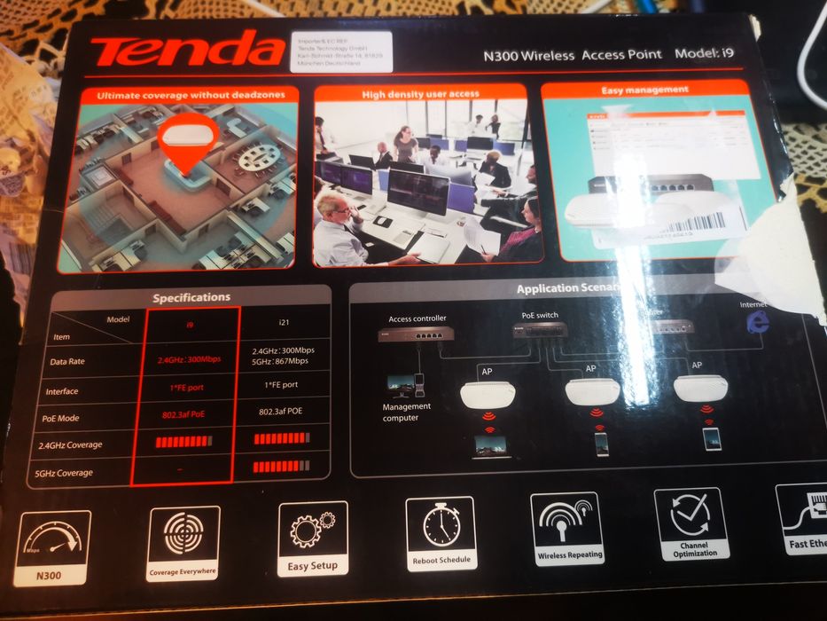 Acces Point Tenda I9 nou