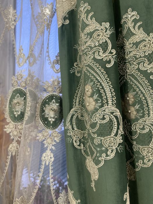 Шторы шикарные 25тыс тг