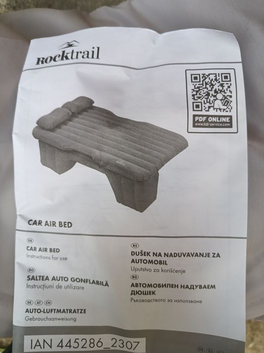 Noua!!! Saltea gonflabila bancheta spate mașină