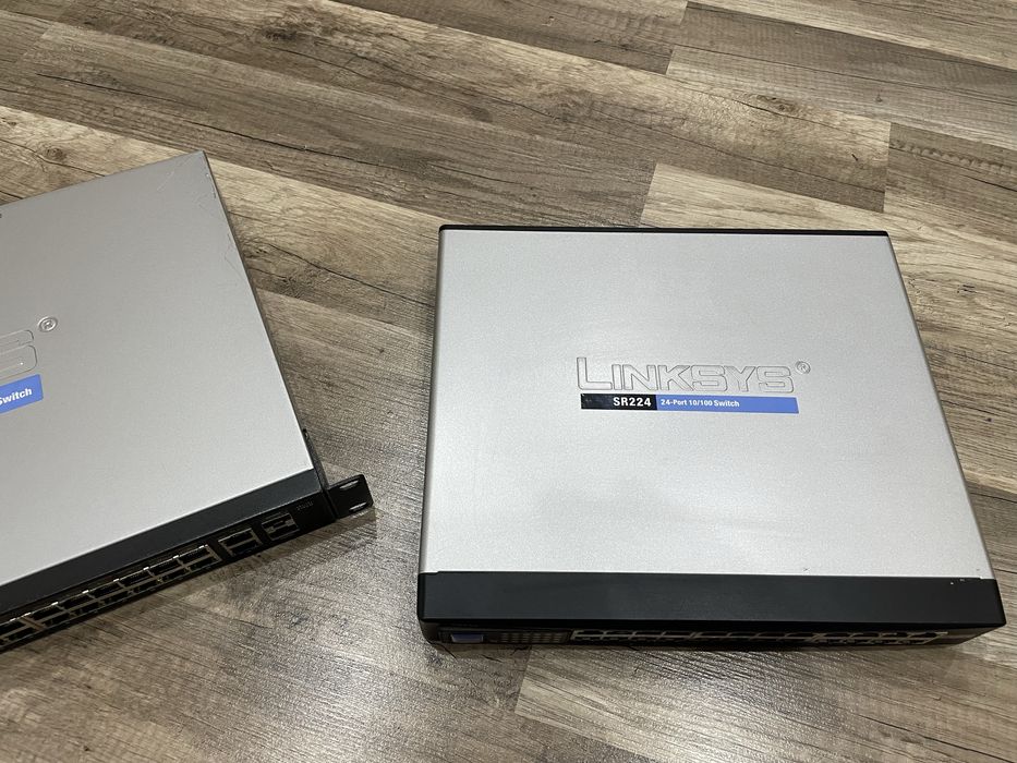 Linksys slm224 и sr224