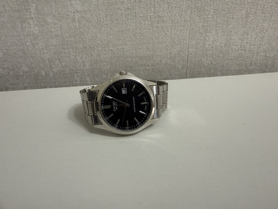 CASIO часы. Сұр ерлер сағаты, батарея ауыстыру керек, бағасы келісімді