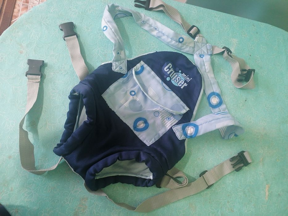 Кенгуру за бебе синьо