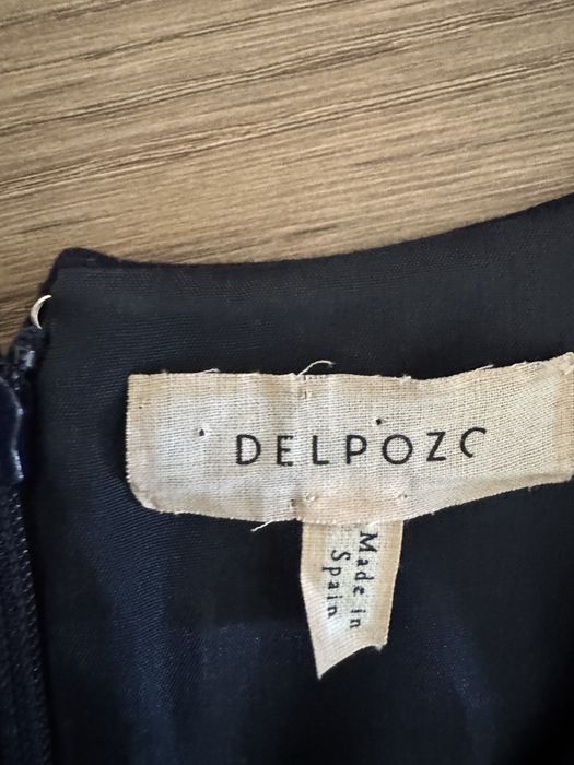 Луксозен тъмно син сет Delpozo