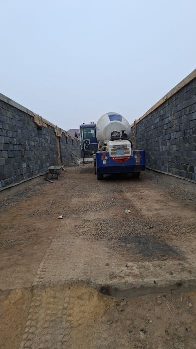 Автобетомешалка самозагрузкой