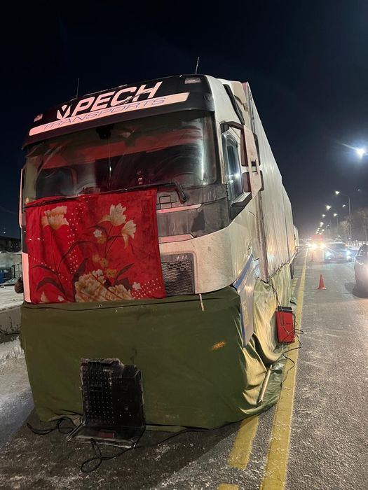 Отогрев авто фуры Обогрев