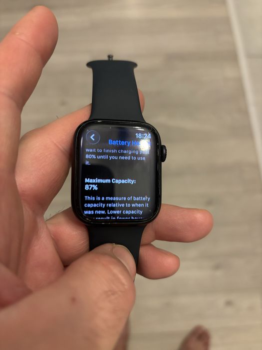 Apple Watch Series seria 7 cellular + GPS Aluminium 45MM ORIGINAL