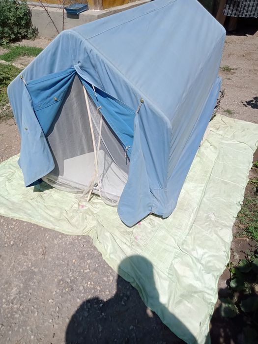 Багажник палатка для автомобиля СССР