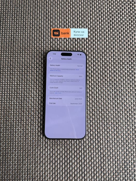 512* iPhone 16 pro max* 30€/м Black Titanium айфон 16 про Макс черен