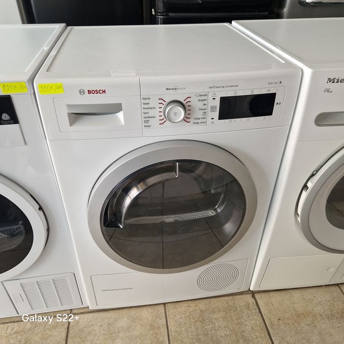 Кондензна сушилня с термопомпа 8кг.А+++ BOSCH Serie8