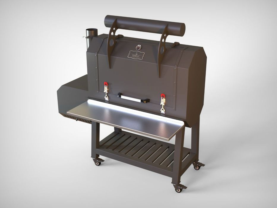 Смокер-гриль-коптильня-мангал PRO-135