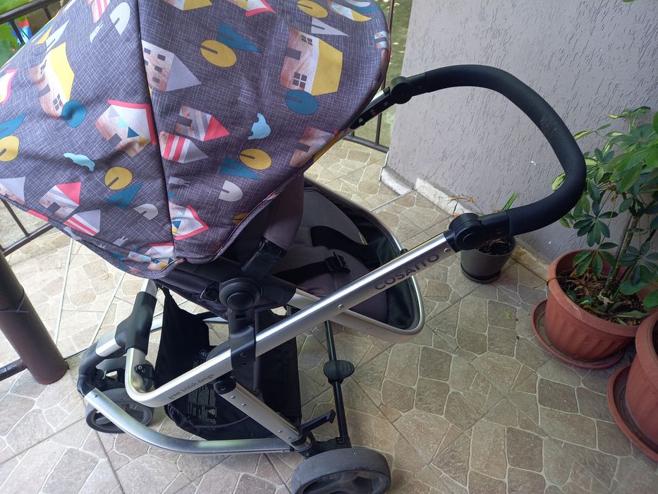 Количка Cossato с три коша