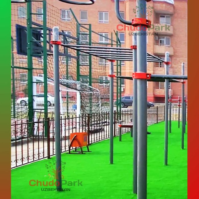 WORKOUT (Турник, брусья) Щесть элементов  в одном к