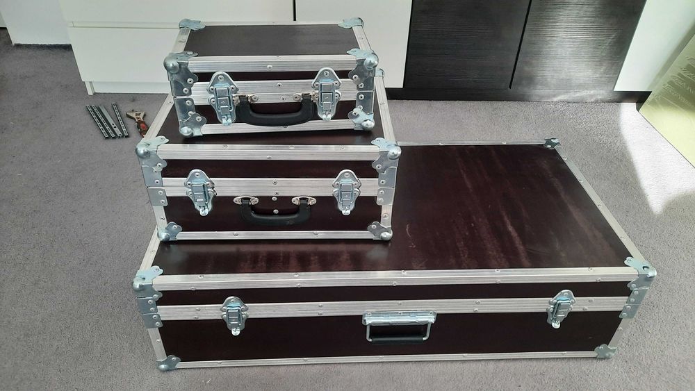 3 Flight Case echipamente foto/instrumente muzicale