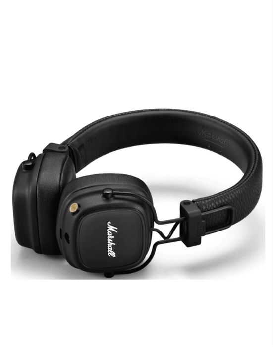 Casti Wireless Marshall Major IV, Bluetooth, negru, design ergonomic