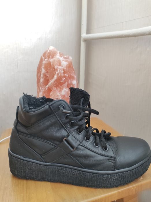 Кожени боти - естествена кожа