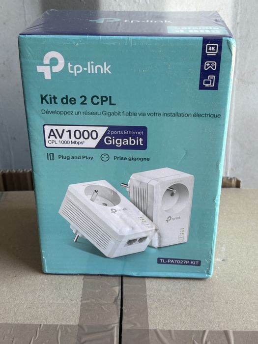 Kit de pornire Powerline, TP-Link, AV1000, sigilat, transport inclus