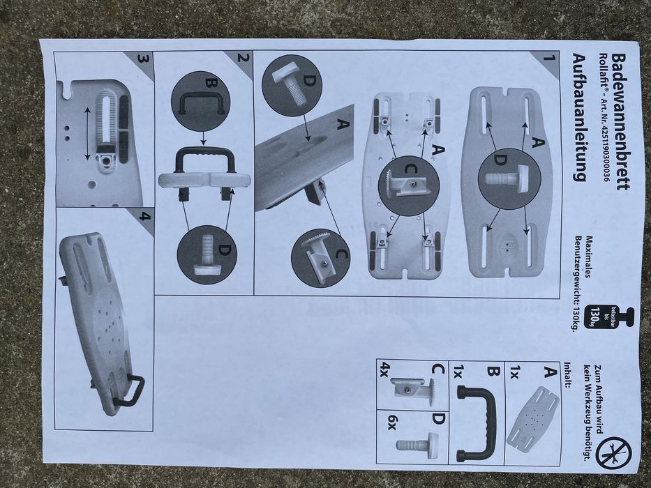 Scaun vana dus varstnici, scaun dus batrini, adaptor vana