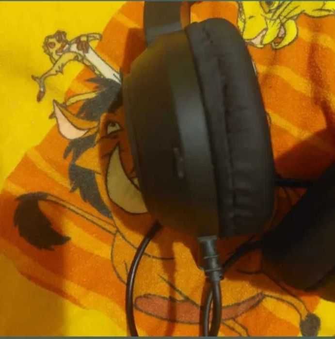 Audio,gaming căști fără microfon cu fir