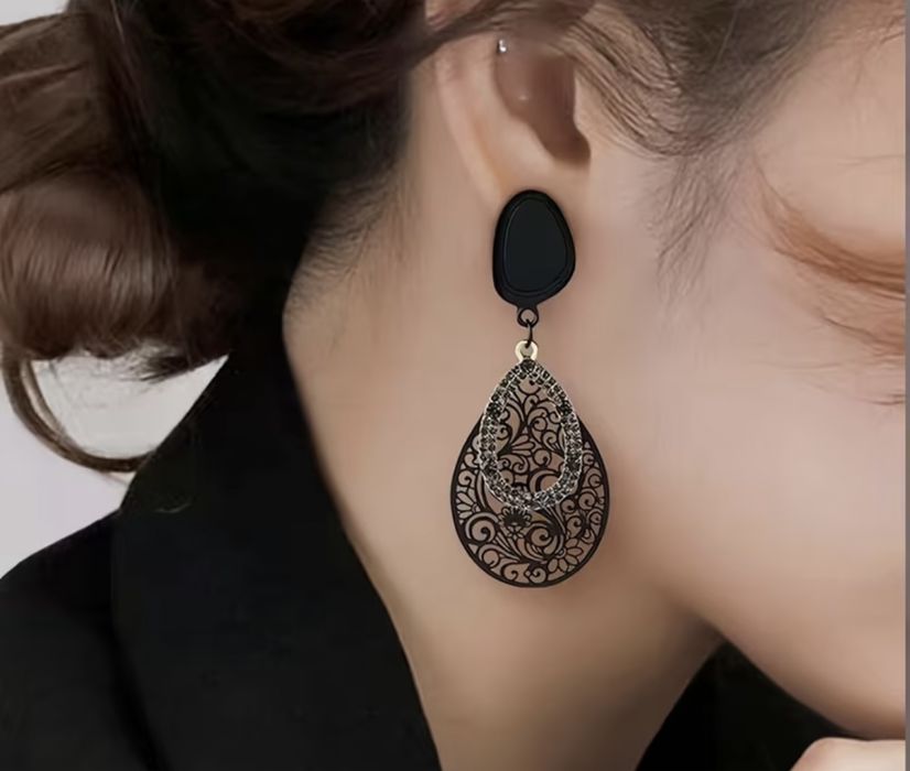 Серьги креативные