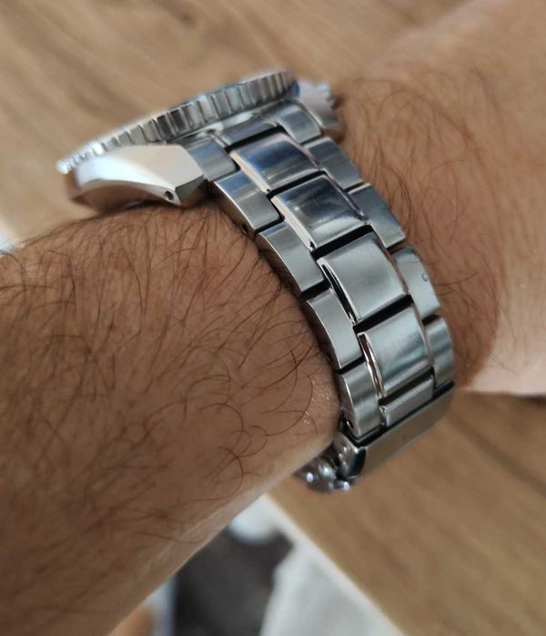 Seiko Prospex JDM Sumo "Blumo" SBDC033 (6R15) + сапфир – култов дайвър, отличен, бартер