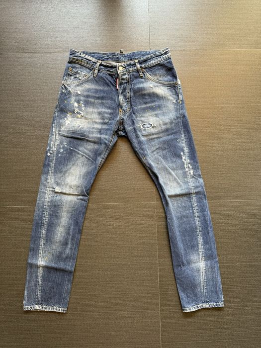 КАТО НОВИ 100% оригинални Dsquared2 дънки 44 размер