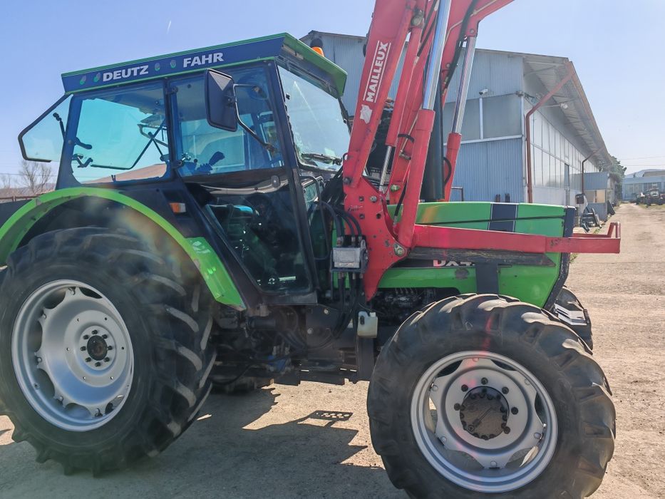 Tractor Deutz 4.10 cu încărcător frontal profesional Mailleux