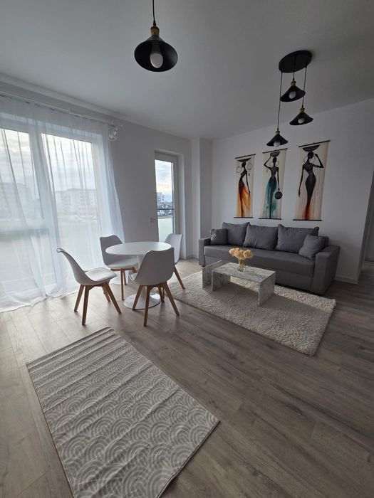 Închiriez apartament 2 camere Râșnov etaj 1 bloc nou