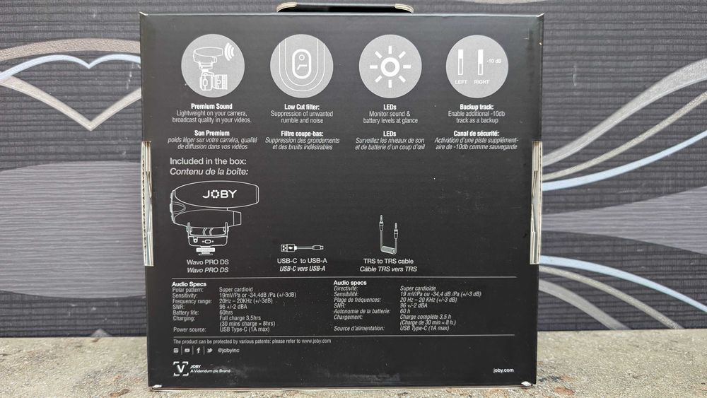 Microfon Joby Wavo Pro DS – NOU (Doar testat) + 2 ani Garanție