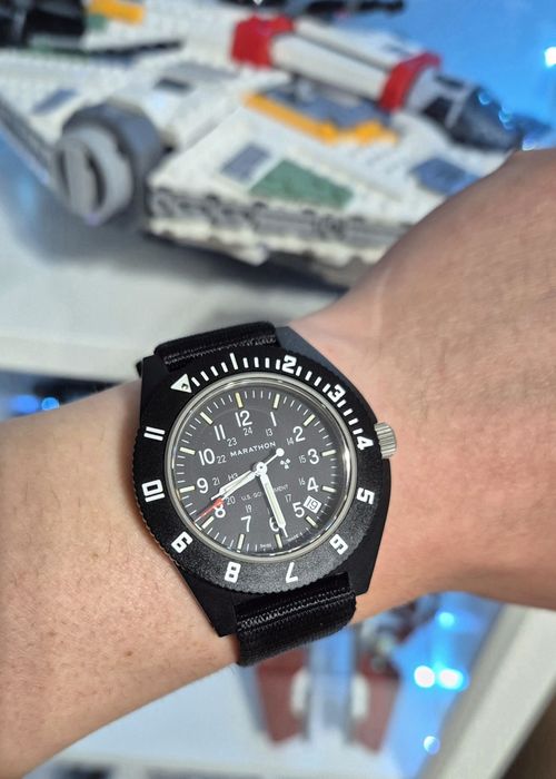 Ceas Marathon Pilot’s Navigator 41mm CeraShell Quartz NAV-D - IMPECABIL