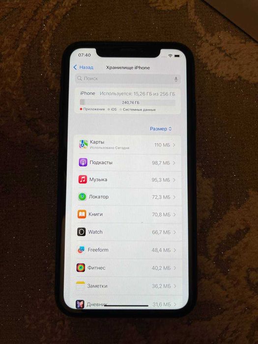 iPhone XR256 GB в отличном состоянии