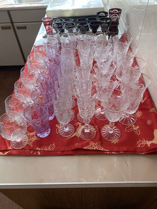 Pahare cristal diverse modele si marimi