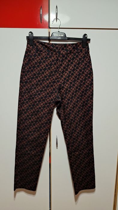 Panralon negru, maro, conic, strech