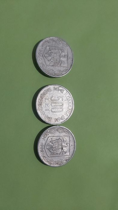 Monede 500 lei anii 1999 si 2000