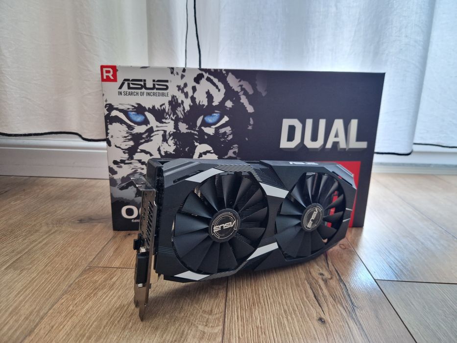 Placa video Asus Radeon RX 580 Dual, 8GB